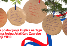Inicijativa mladih za ljudska prava preuzela odgovornost za 'božićne' kuglice na Trgu